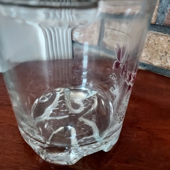 Vintage Cerve DeValBor Iris Glass Ice Bucket Made in Italy 5 Inches - Picture 6 of 9